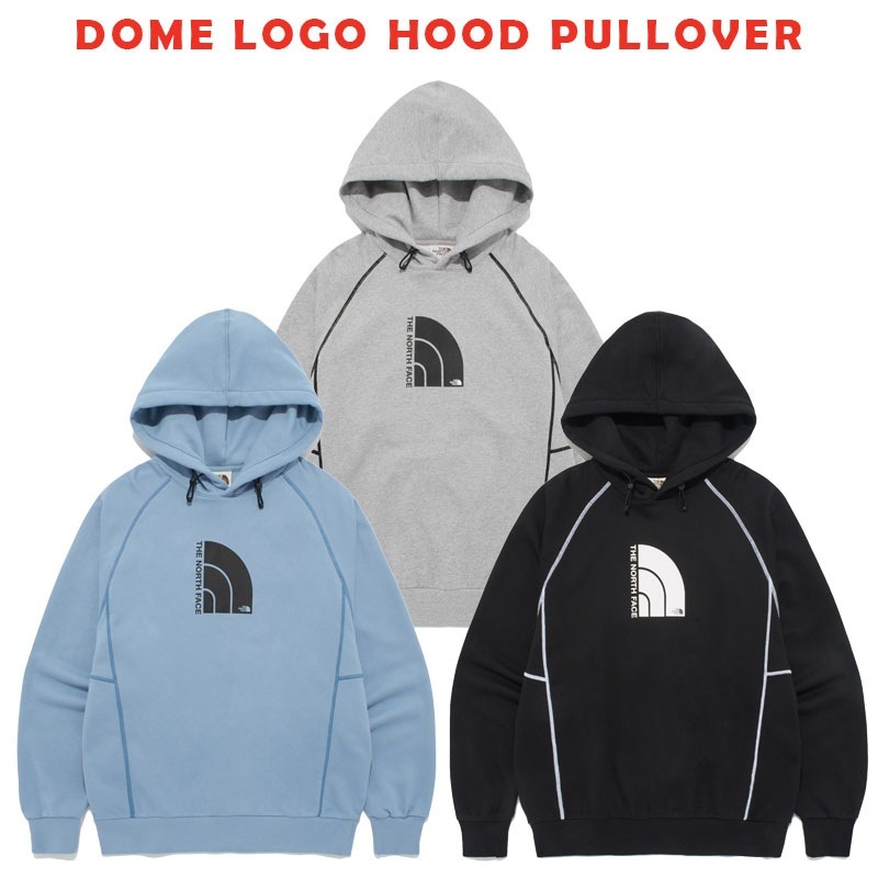 韓国正規品保証 関税負担なし NM5PQ50J DOME LOGO HOOD PULLOVER ゼログラフィック基本男性女性韓国ファッションTシャツフーディコレクションマンツーマンプ