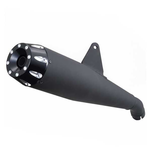 D16982 マフラー レブル250/ABS/S Edition メガホンタイプマフラー ブラックエンド