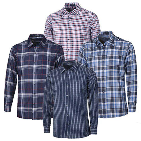 4050 国産ベーシックな無地高級メンズ長袖シャツ 中年男性用シャツ お父さん用シャツ 当日発送