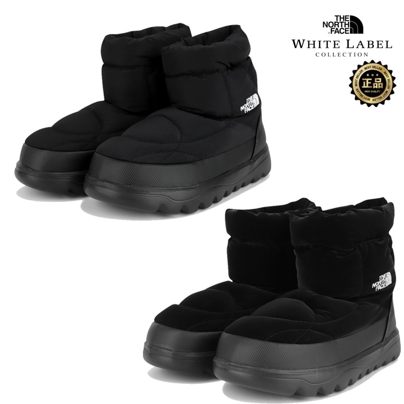 NS87R72 WHITE LABEL WAVE BOOTS 25FW 韓国限定ライン 防寒 冬 中綿 軽量 滑り止め 防風 保温 クッション フィット ストリート トレンド 人気 コーデ提案 パンツ
