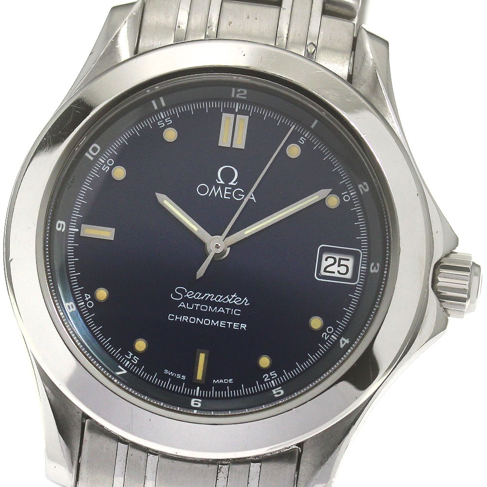 オメガ OMEGA 2501.80 シーマスター120 デイト 自動巻き メンズ _849331【中古】
