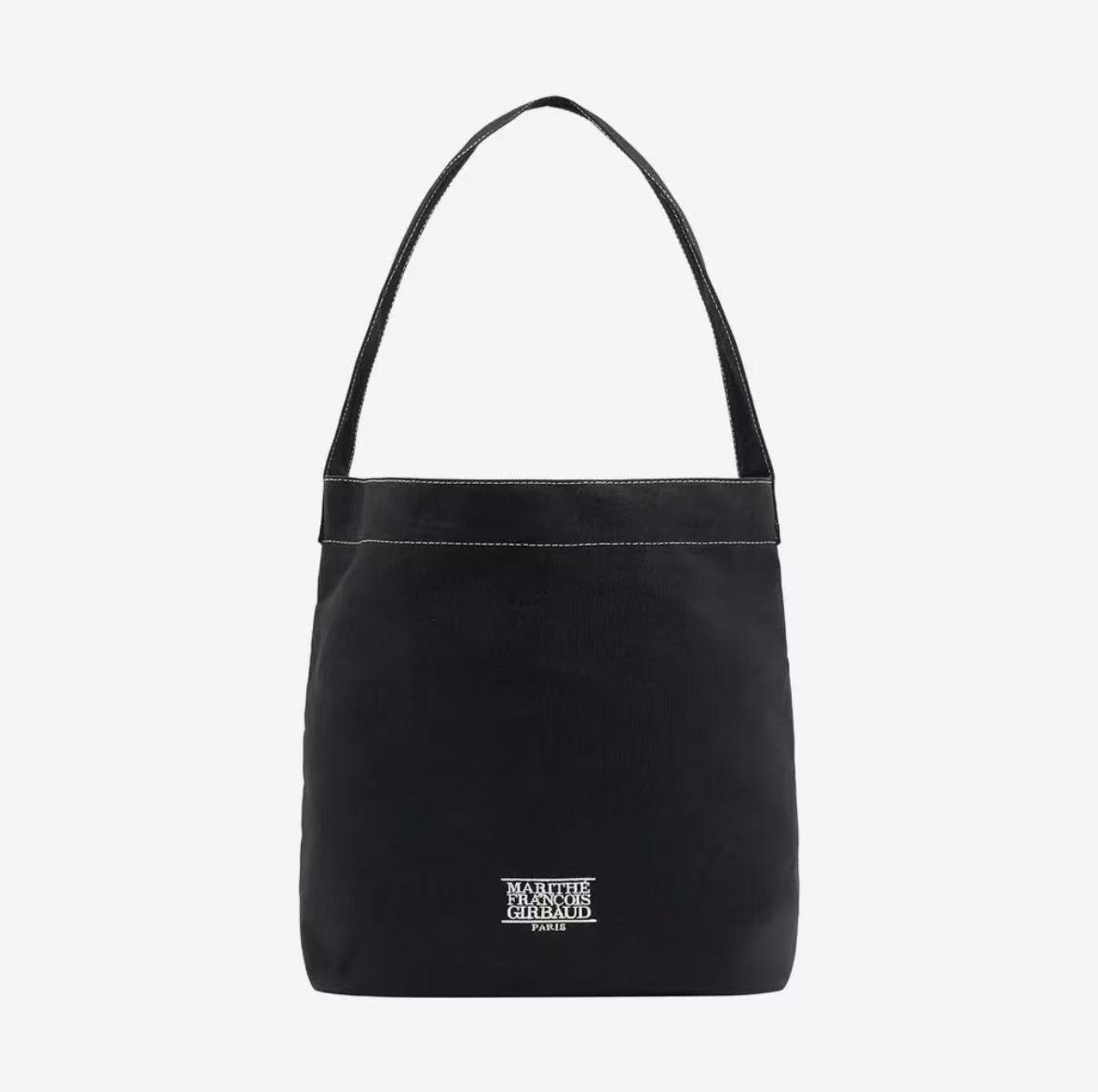 クラシックロゴバケットバッグ ブラック