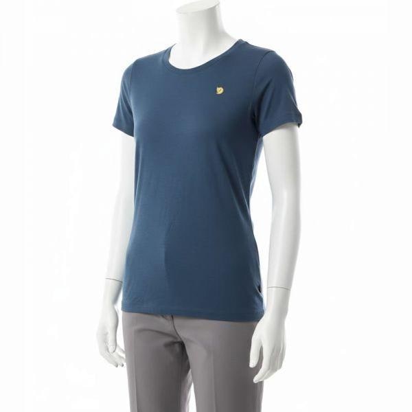 フィエルラーベン ベラグターゲン シーン ウール レディース ハイキング 半袖Tシャツ マウンテンブルー 84100