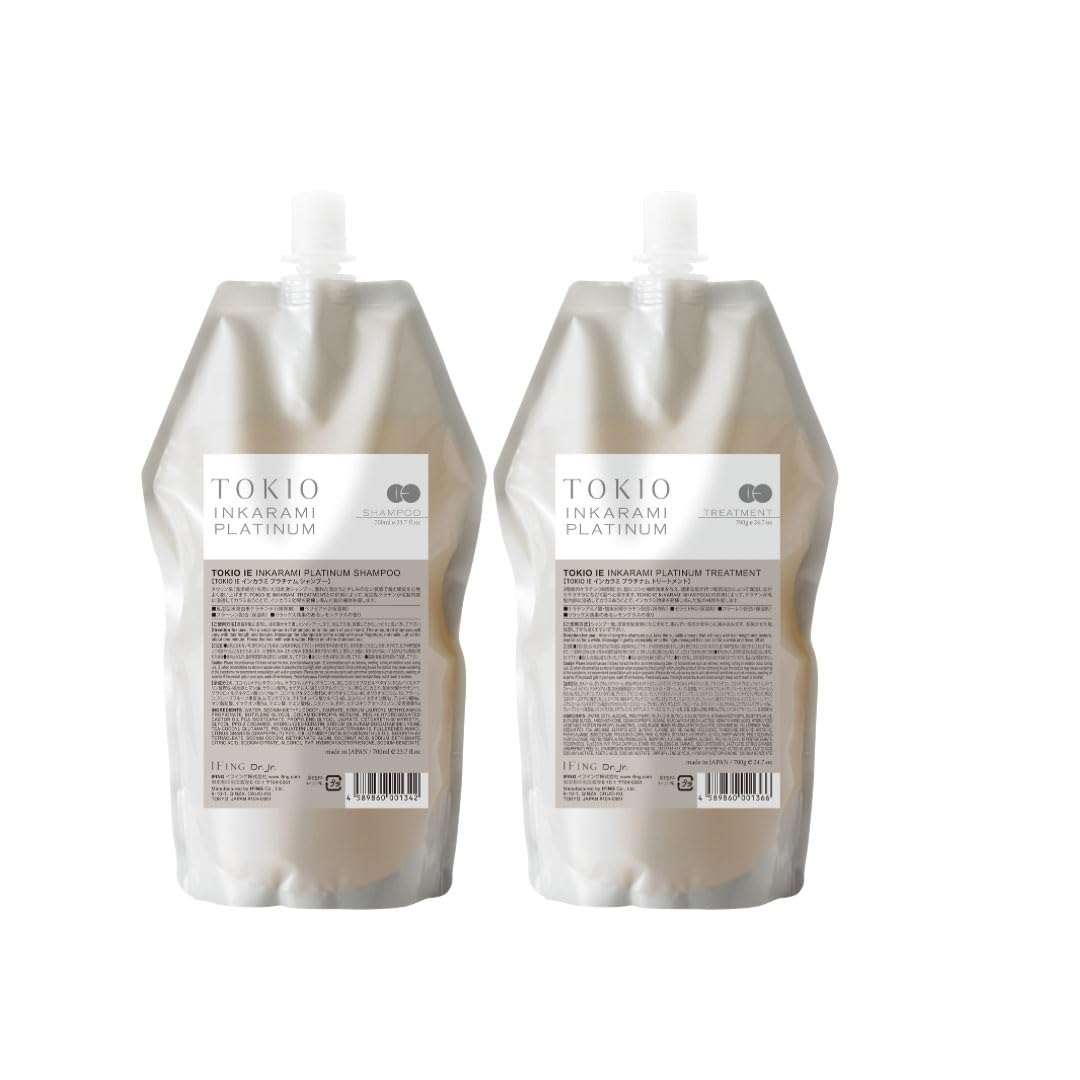 TOKIO インカラミ プラチナム シャンプー700ml＆トリートメント700g 詰替セット