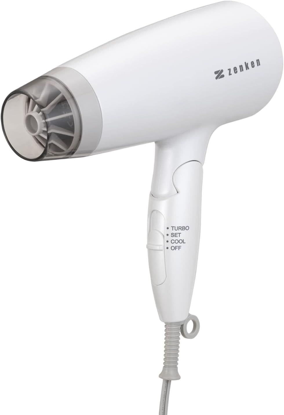 ゼンケン電磁波低減 ヘアケアドライヤーZD-750 (ホワイト)