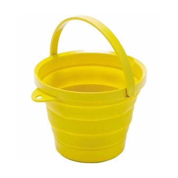 （まとめ）TRUSCO 折りたたみバケツ 8L イエロー TORB-Y 1個(×5セット) 10,145円