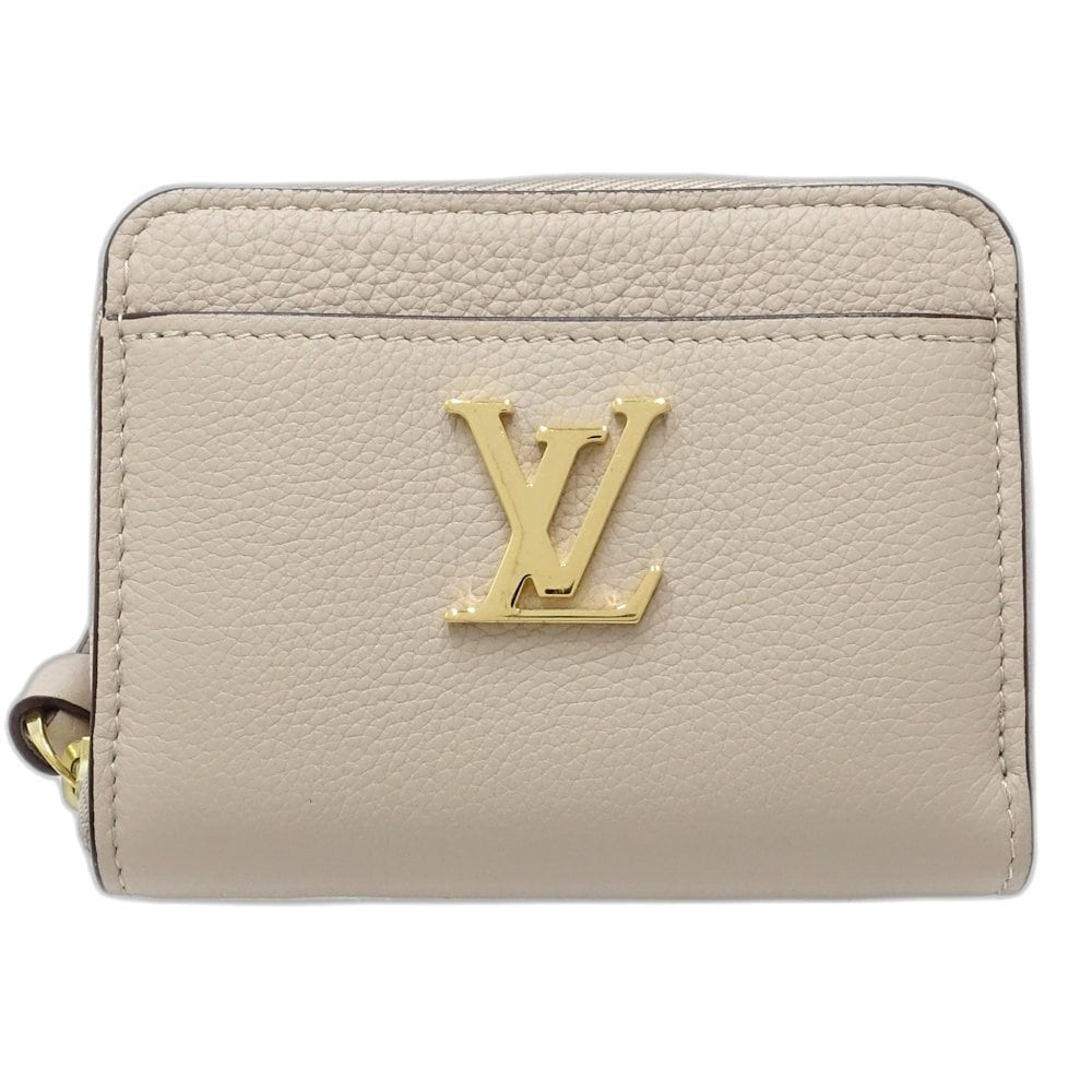 ジッピーコインパース ロックミー M80100 コインケース トリヨンレザー グレージュ/181567【中古】