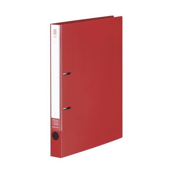 (まとめ) コクヨ リングファイル(NEOS)A4タテ 2穴 220枚収容 背幅33mm カーマインレッド フ-NE430R 1冊 (×30セット)