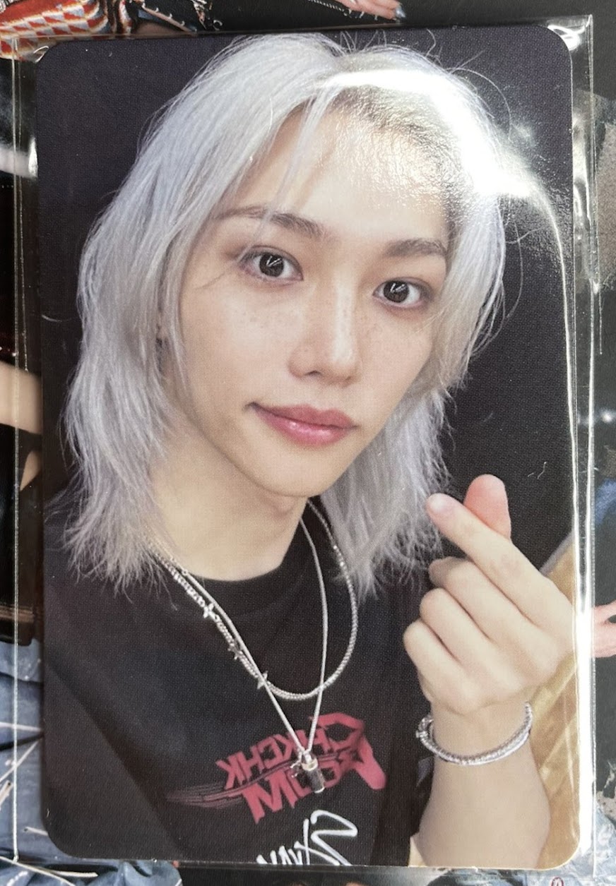 Stray Kids FELIX straykids 公開放送 サノク トレカ photocard ATE Chkchkboom SKZ