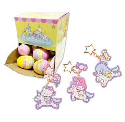 韓国限定】サンリオ オーロラ 可愛いキーリング 箱買い 24個入り 未