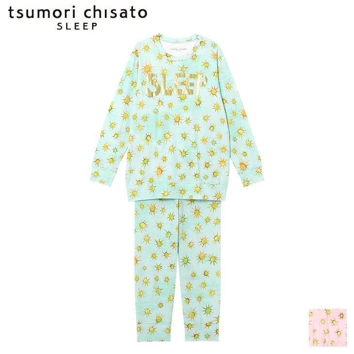 ツモリチサト tsumori chisato ワコール wacoal パジャマ ルームウェア 部屋着 長袖 太陽のモチーフ ツモリチサトスリープ 寝間着 春夏 UDX566