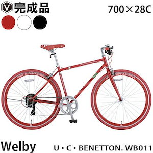 Qoo10] Welby クロスバイク 自転車 完成品 70028