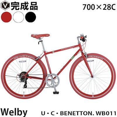 [Qoo10] Welby クロスバイク 自転車 完成品 70028