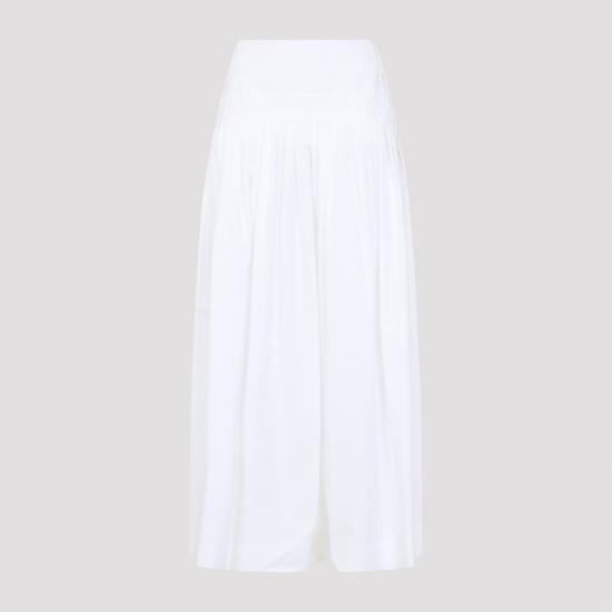 LANVIN Women Mid Skirts RWST01026166P26 00 WHITE