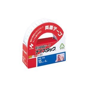 (業務用20セット) ニチバン 両面テープ ナイスタック (幅15mm×長さ6m) NW-15S
