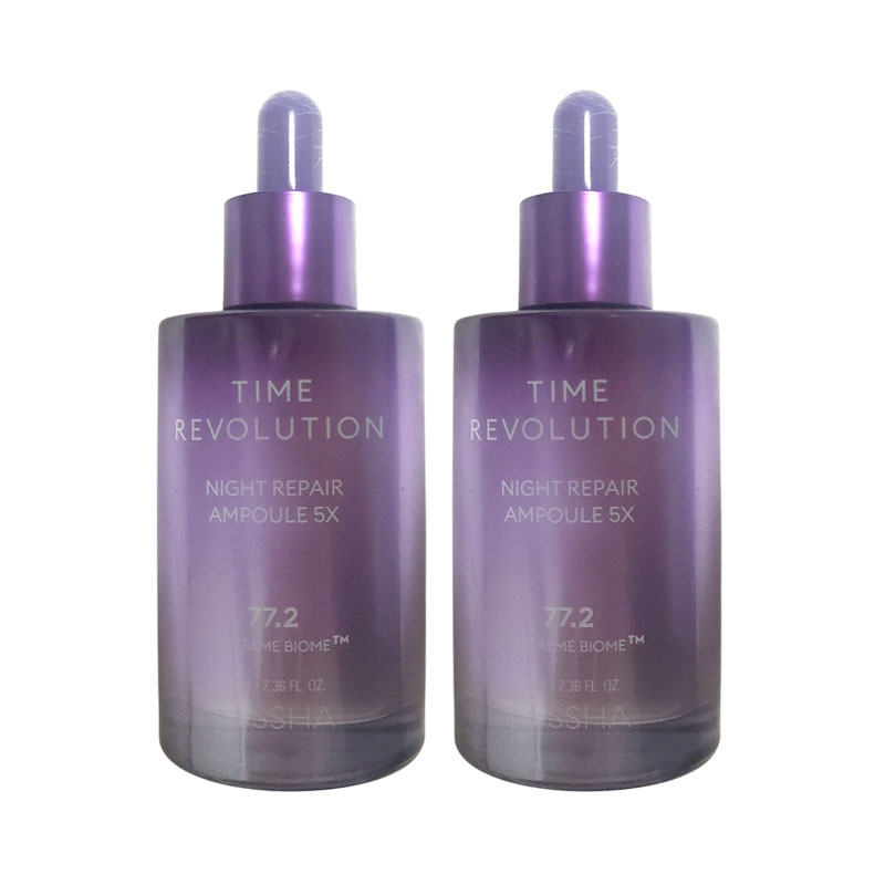 タイムレボリューションナイトリペアアンプル5X, 70ml, 2個