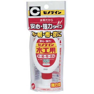 他サイト： セメダイン　木工用 50ml (フック袋)　ｾﾒﾀﾞｲﾝ904002_の商品画像