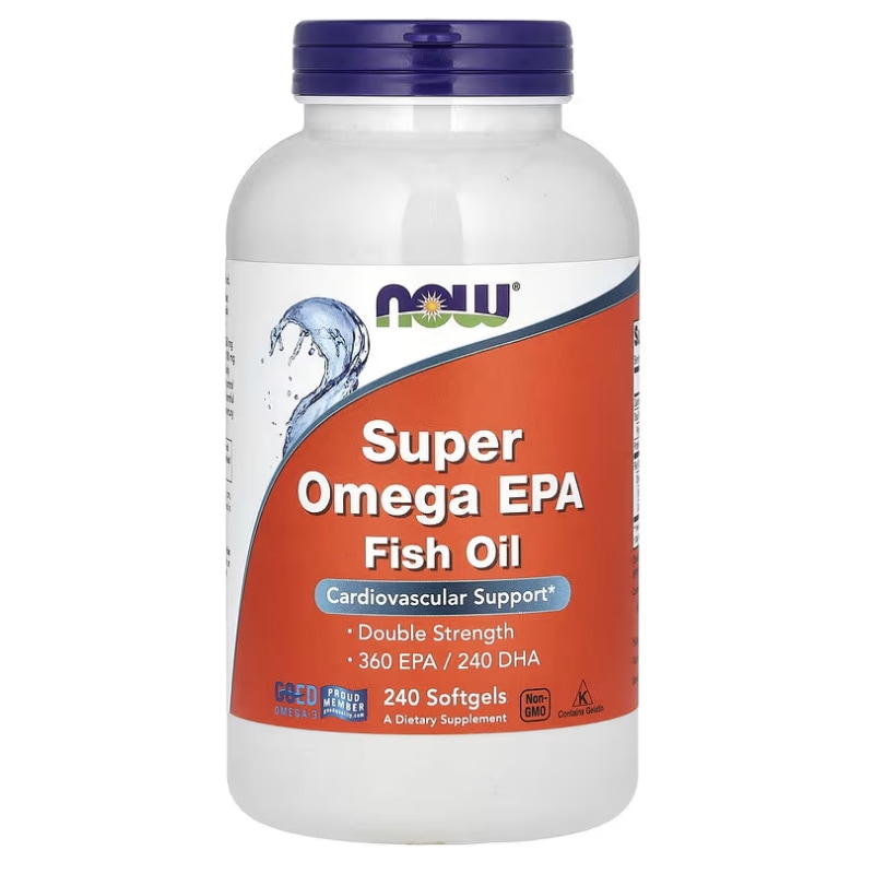 スーパーオメガ EPAフィッシュオイル ソフトジェル240粒（ソフトジェル1粒あたり1000mg）