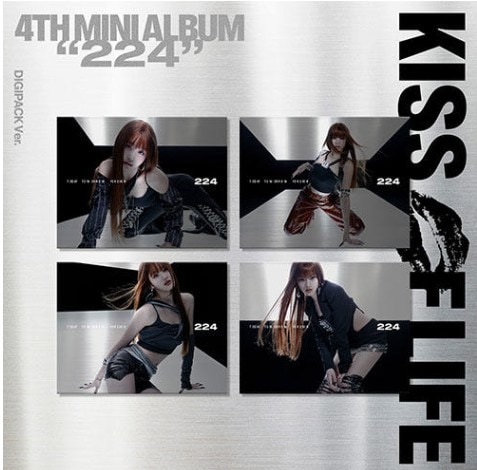 【未開封新品】 [4点セット] キス オブ ライフ ミニ4集 224 バージョン KISS OF LIFE Digipack Ver