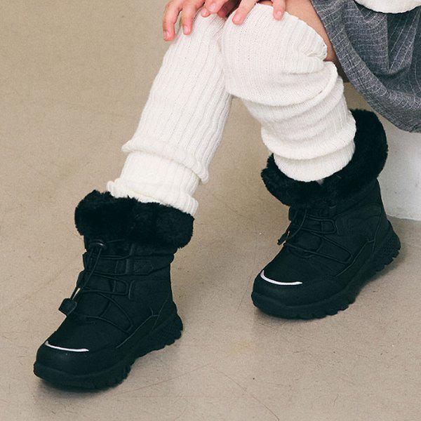 ブーツ ムーンブーツ 女性 ブーツ EL4W175BLK