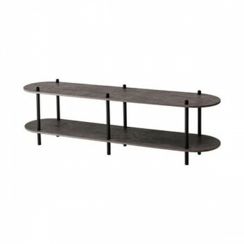 東谷 オープンラック2段 ブラック PT-563BK