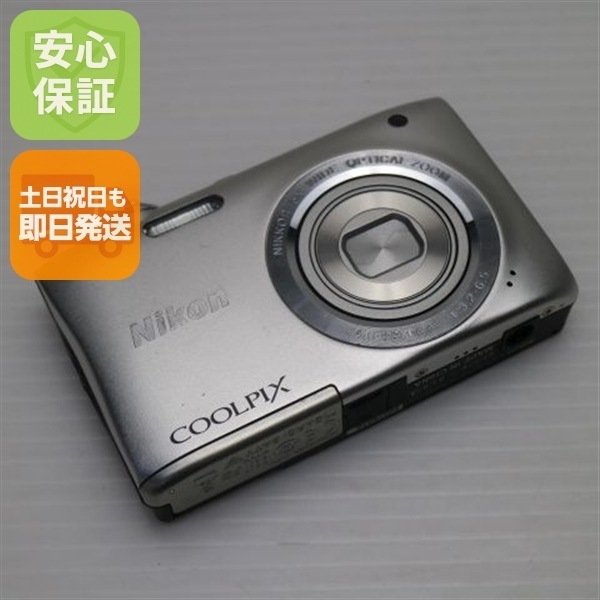 美品 COOLPIX S2900 シルバー コンデジ Nikon 101