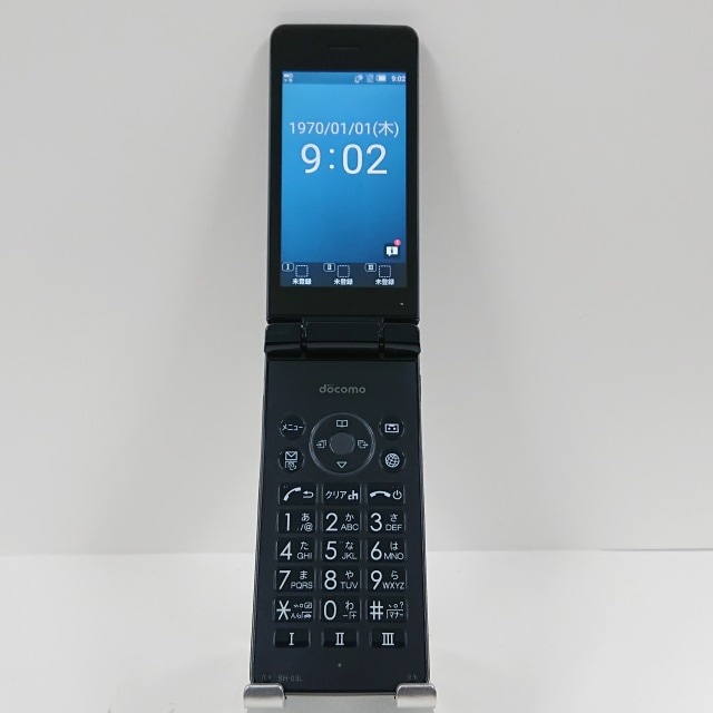 AQUOSカメラレスケータイ  SH-03L ドコモ ブラック 送料無料 本体 c08468 【中古】