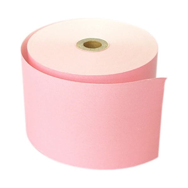 小林 カラーサーマルロール紙 58mm幅x63m巻 赤 23-400200-08 1箱（8巻）