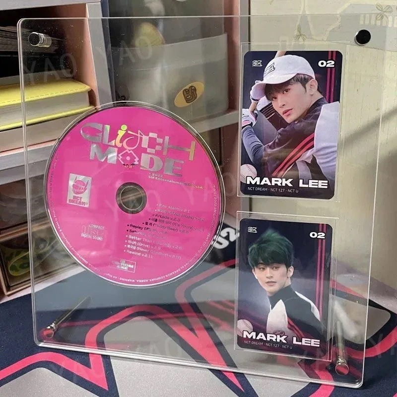 【8pcs】メガ割 強く推奨する迅速な出荷展示ケース CDケース 保護ケース 写真入れ 透明 トレカケース 収納 CD入れ コレクトブック クリア 福袋 2025