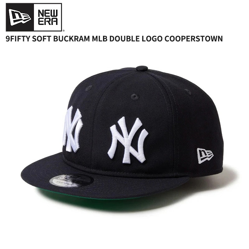 ニューエラ MLB キャップ ユニセックス 帽子 NEW ERA 9FIFTY ソフトバックラム MLB ダブルロゴ ヤンキース クーパーズタウン 14667801