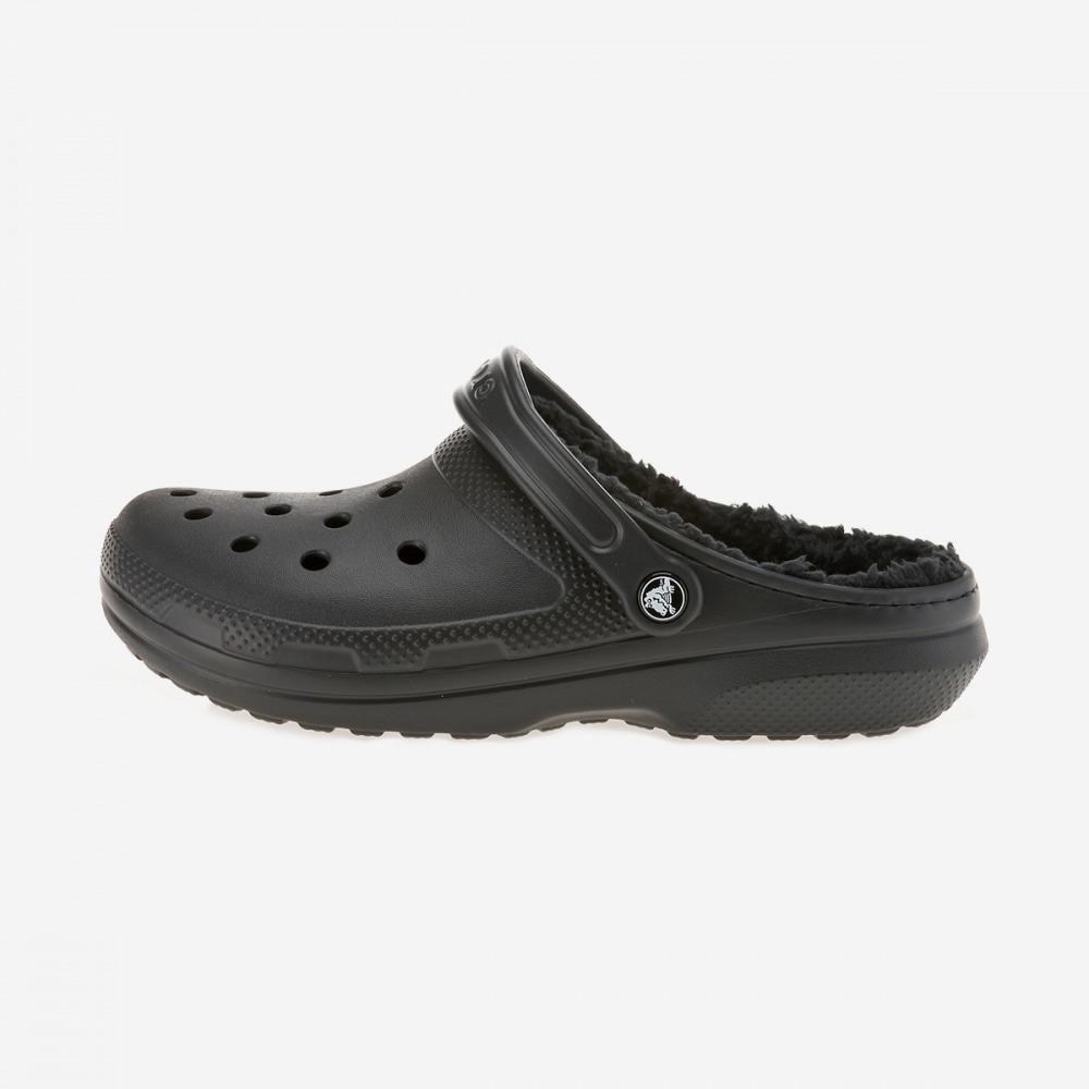 クロックスクラシック裏地付きクロッグ CRS203591-BLK/BLK