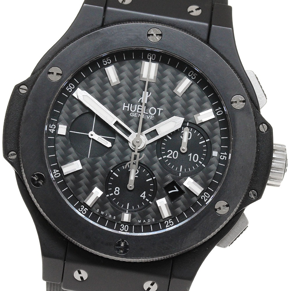 ウブロ HUBLOT 301.CI.1770.RX エボリューション ブラックマジック クロノグラフ 自動巻き メンズ 美品 _860209【中古】