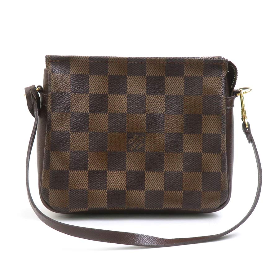 ルイ ヴィトン LOUIS VUITTON アクセサリーポーチ ショルダーバッグ ダミエ トゥルース メイクアップ ダミエキャンバス エベヌ レディース N51982 56261a