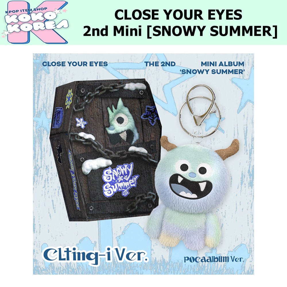 CLOSE YOUR EYES クルユア CLting-i Ver クルティン CLOSE YOUR EYES - The 2nd Mini Album Snowy Summer (CLting-i