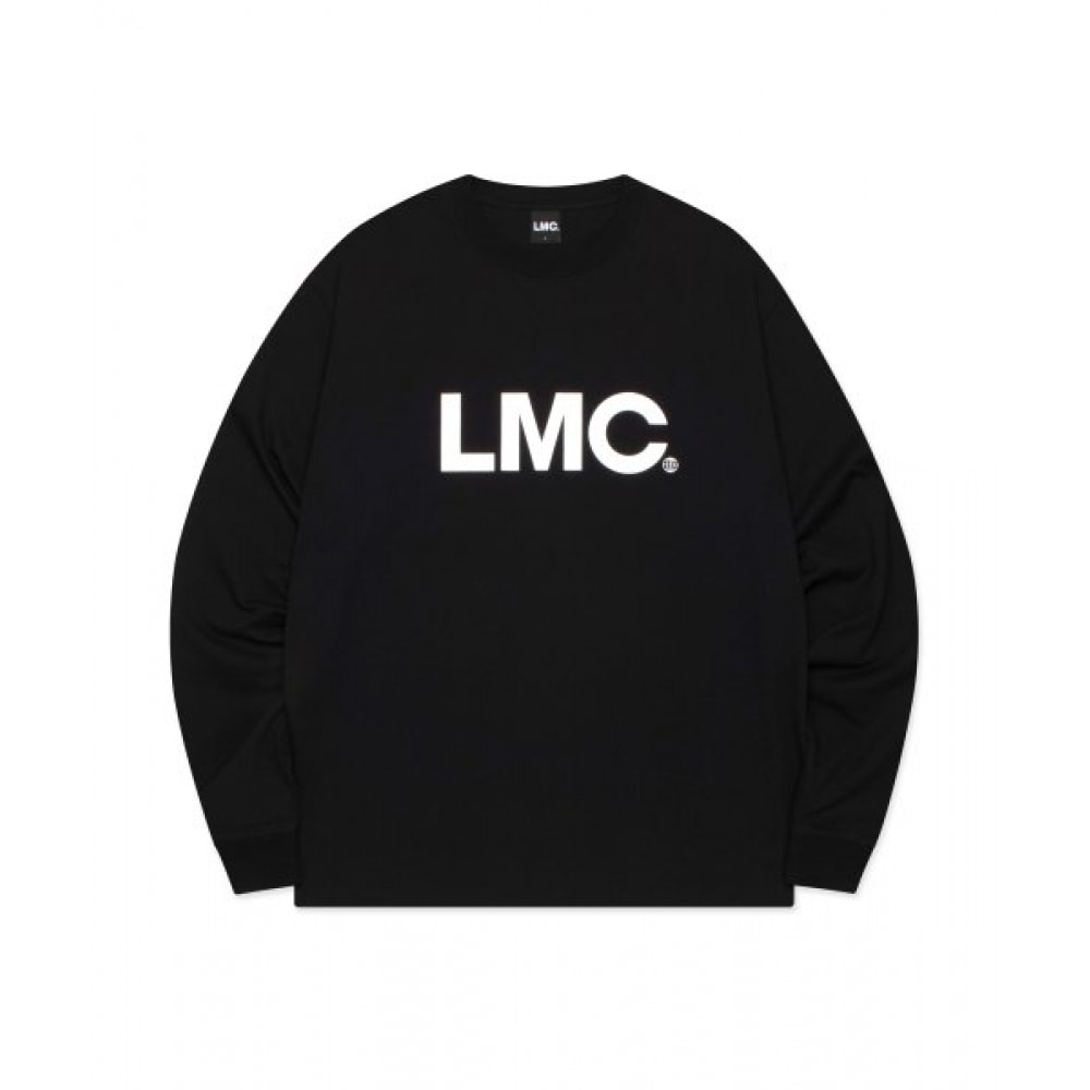 LMC (LMC) OG ロングシルバーTシャツブラック