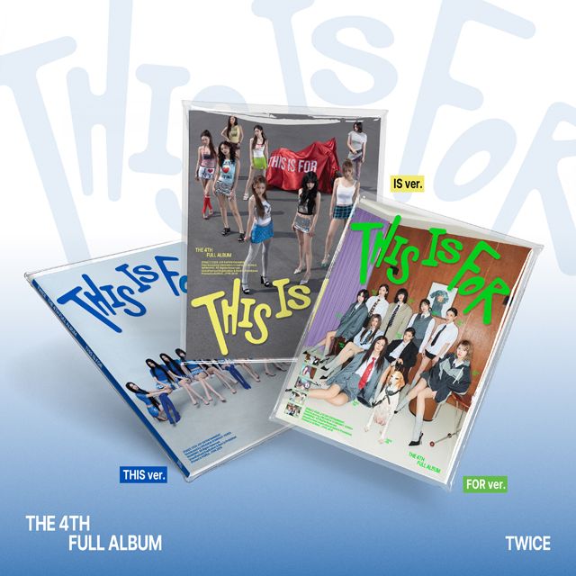 [バージョン選択] TWICE 正規4集 CD アルバム THIS IS FOR THIS ver / IS ver / FOR ver