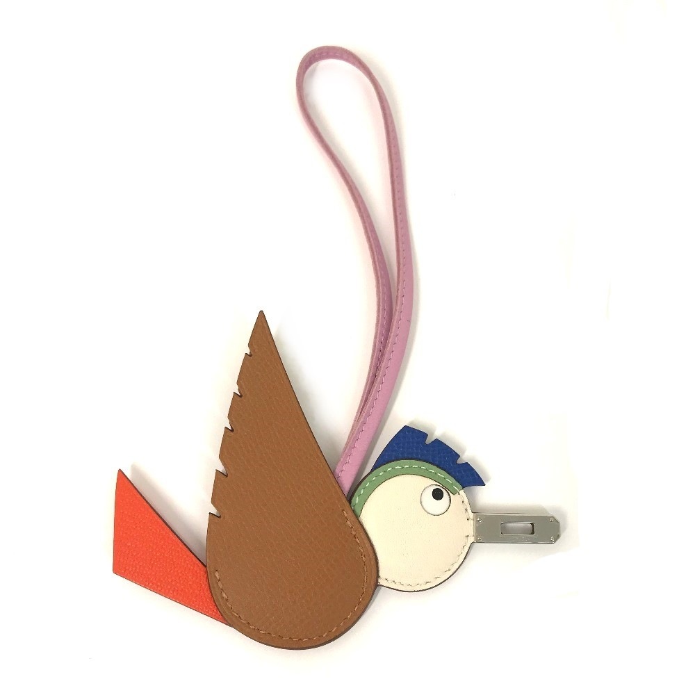 チャーム バーディチャーム キーホルダー 鳥 バード エプソン ゴールド