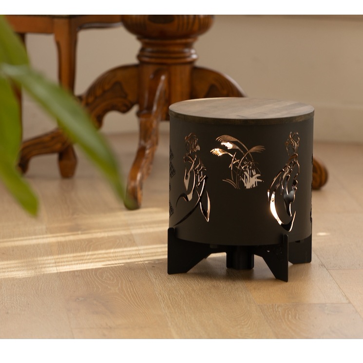 焚火台『四季の風』 専用収納バックと天板付き