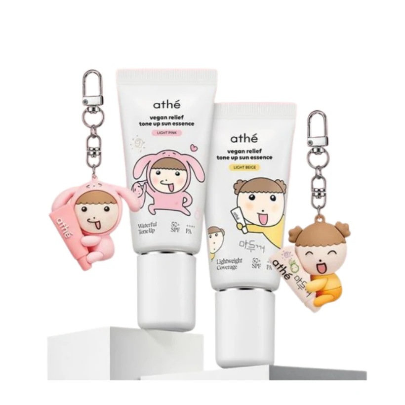 [25SS/New] （マルキーリング贈呈）ビーガン リリーフ トーンアップ サンエッセンス 50ml マル企画 2種