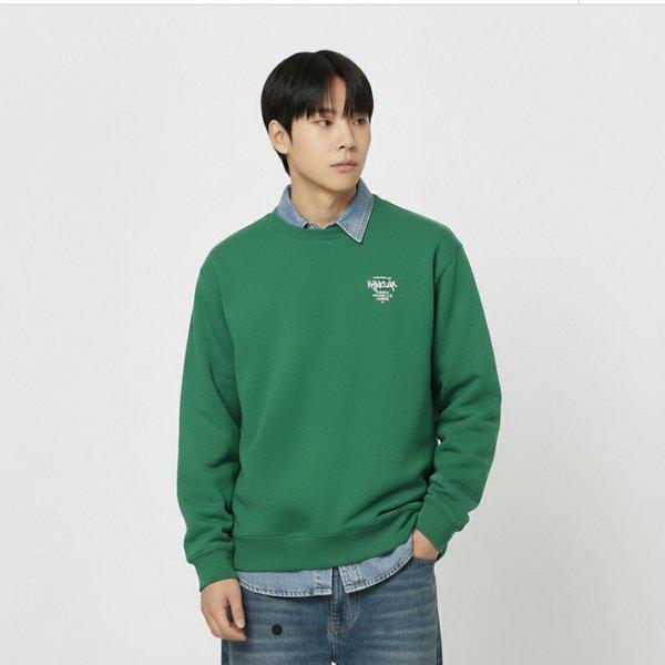 共用ダブルフェイスグラフィティレタリングマンツーマン 10560-031-202-07W-SH