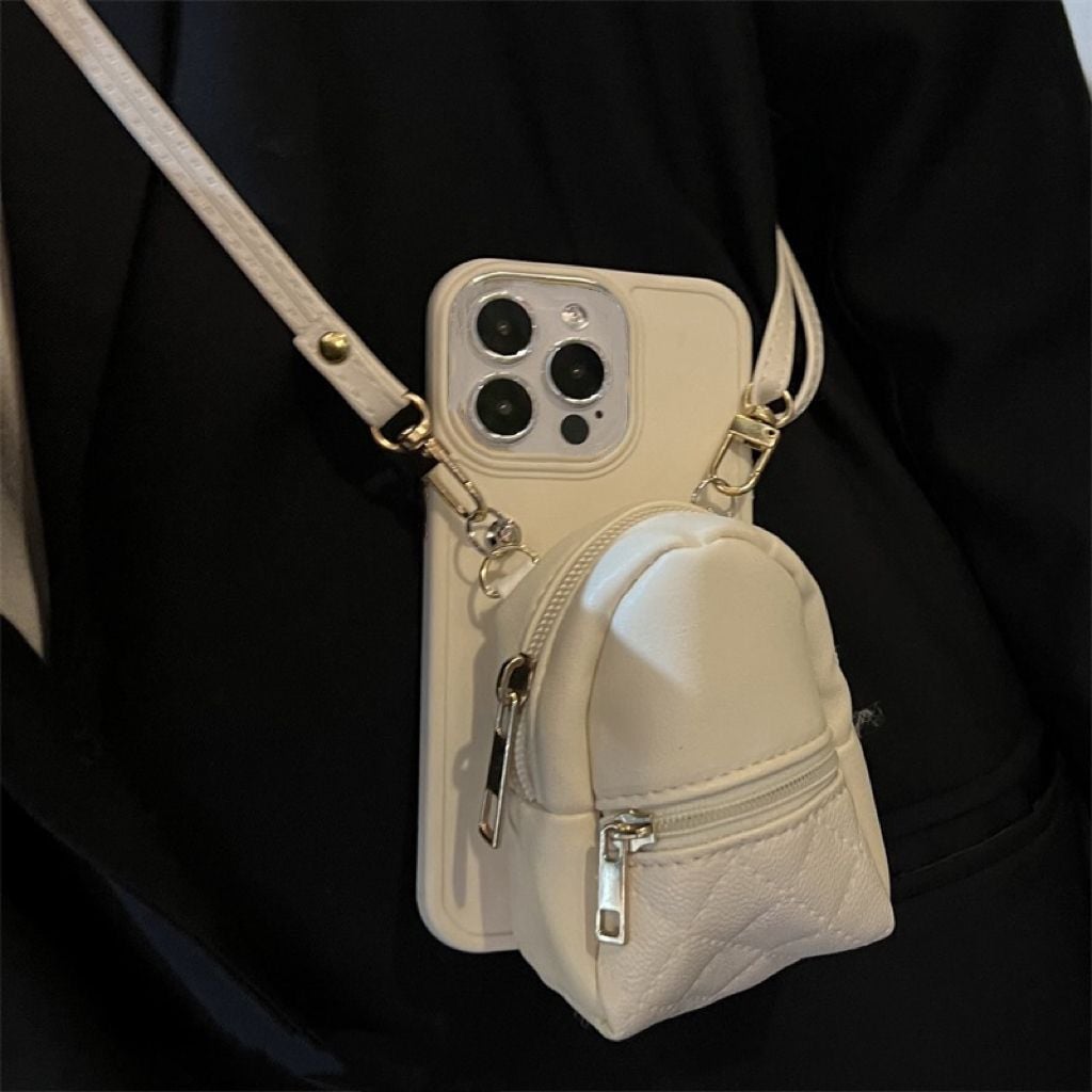 かわいい 韓国ファッション 11/13 携帯ケース 14 斜めがけ 小さなリュックサック な 気質 スマホケース