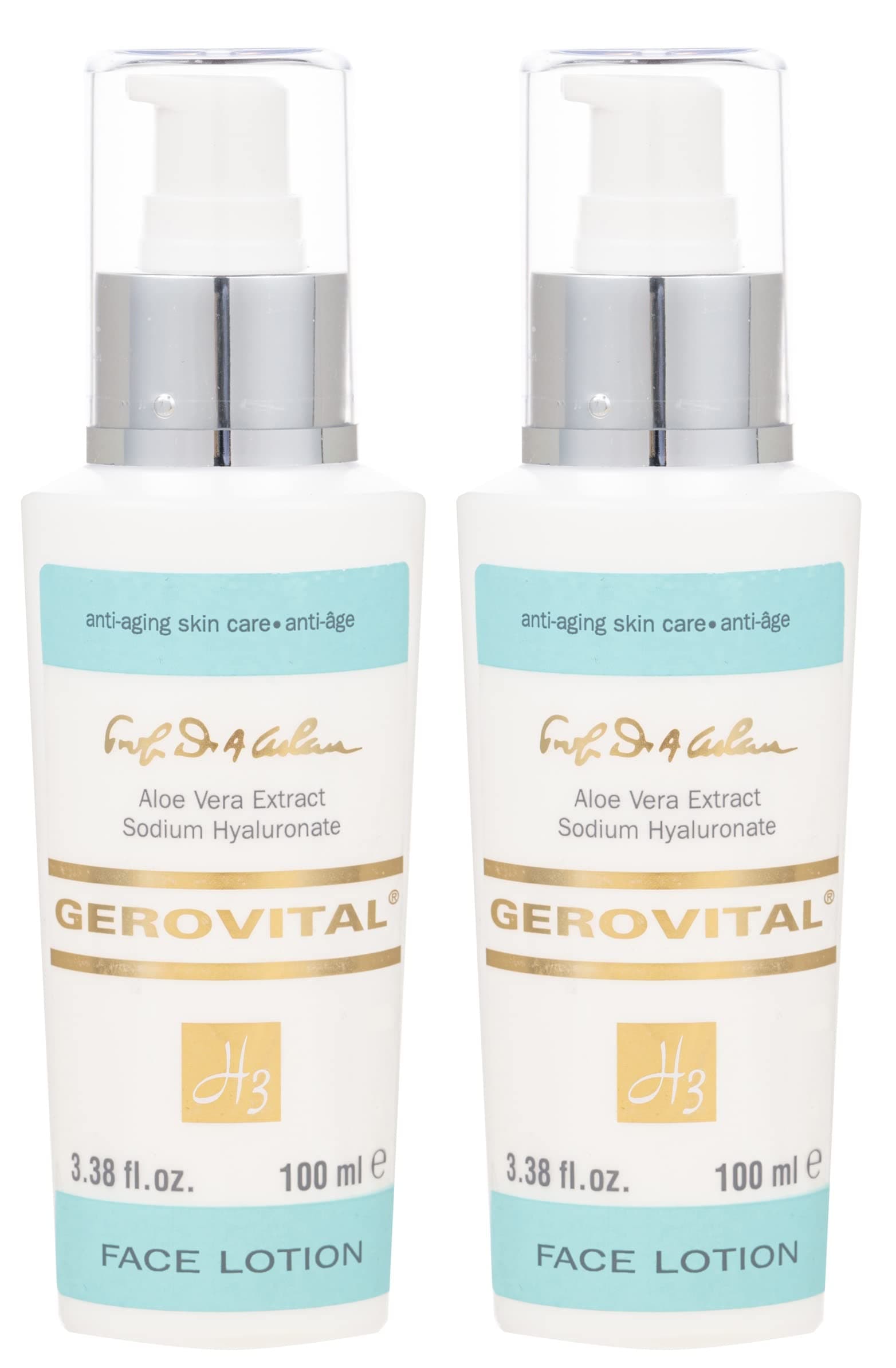 ファーマクS.A. ジェロビタールH3 フェイスローション 100mL×2セット