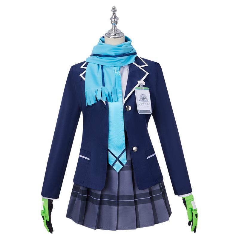ブルーアーカイブ-Blue Archive-風 ブルアカ 砂狼 シロコ コスプレ衣装 cosplay 変装 仮装 上下セット コスチューム 制服 漫遊展 お祭り 撮影用 ウィッグ追加可