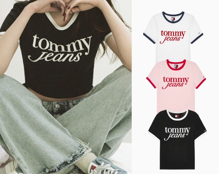 Script Ringer T-Shirt (T32F1TTO38TWT1)