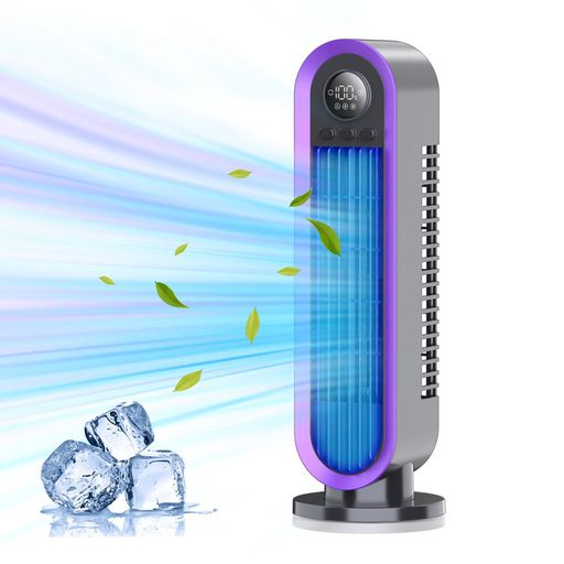 タワーファン 扇風機 羽なし 【2025夏新型】タワー 扇風機 縦型 スリムファン 5000MAHバッテリー内蔵 DCモーター 省エネー 3段階風量調節 90首振り 8Hタイマー 静音 LEDディスプ 4,679円