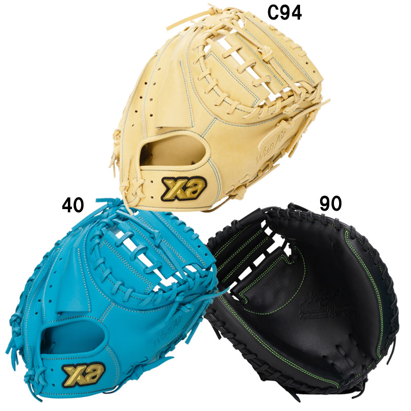 ザナックス Xanax 軟式ジュニア用ウイングエアーキャッチャーミット JR 野球 グラブ グローブ MC1型 26SS (BJC26MC1W)