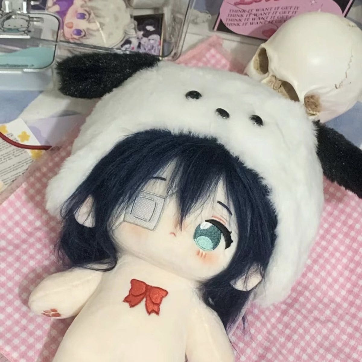 病気の私も恋をしたいcm綿人形小鳥遊六花ぬいぐるみアニメ二次元フィギュア