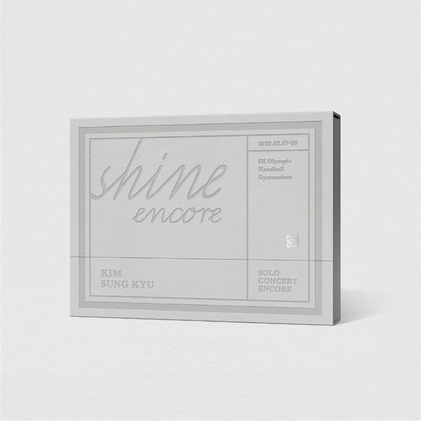 (DVD)(キム·ソンギュ)-SOLOCONCERTSHINEENCOREDVD