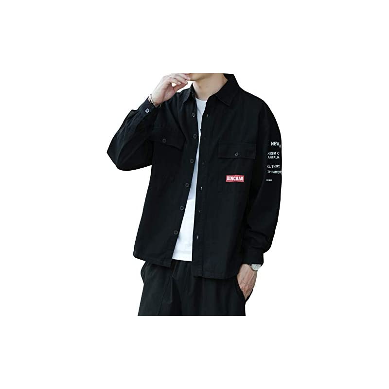 2021春夏秋冬 メンズシャツ 長袖半袖 カジュアル 無地 オックスフォード コットン