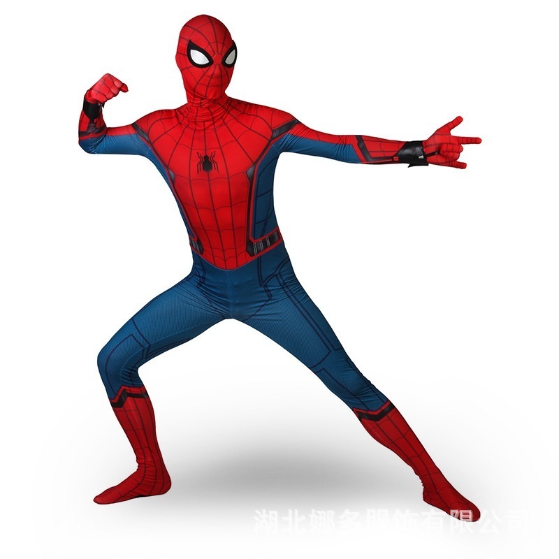 スパイダーマン ホームカミング Cos スパイダーマン ピーター ベンジャミン パーカー プリント タイツ メンズ J4193